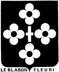 LE BLASON FLEURI