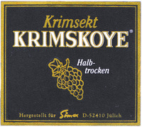 Krimsekt KRIMSKOYE Halbtrocken