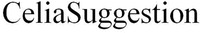 CeliaSuggestion