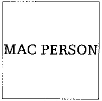 MAC PERSON