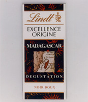 Lindt EXCELLENCE ORIGINE MADAGASCAR DEGUSTATION NOIR DOUX