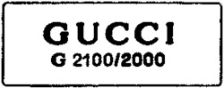 GUCCI G 2100/2000