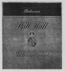 Rothmans Pall Mall International