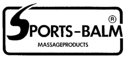 SPORTS-BALM MASSAGEPRODUCTS