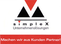 simpleX Unternehmenslösungen Machen wir aus Kunden Partner!