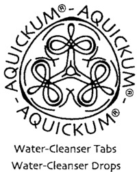 AQUICKUM Water-Cleanser Tabs Water-Cleanser Drops