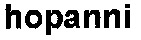 hopanni