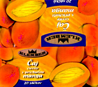 KLEMBER Caj cierny s prichutou manga
