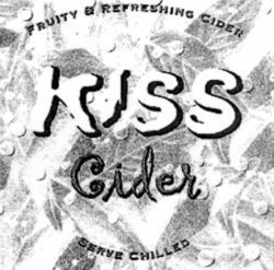 KISS Cider FRUITY & REFRESHING CIDER SERVE CHILLED