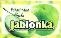Polosladká bila Jablonka
