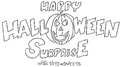 HAPPY HALLOWEEN SURPRISE WITH TOYS & SWEETS