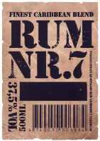 RUM NR.7 FINEST CARIBBEAN BLEND