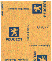 PEUGEOT Pièces d'origine