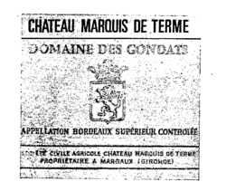 DOMAINE DES GONDATS
