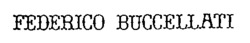FEDERICO BUCCELLATI