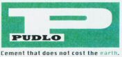 P PUDLO Cement that does not cost the earth.