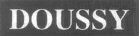 DOUSSY