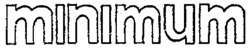 minimum