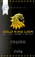 GOLD KING LION SUPERIOR PREMIUM BRAND 100% ARABICA WHOLE BEAN COFFEE