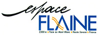 espace FLAINE 2500 m face au Mont Blanc Haute Savoie   France