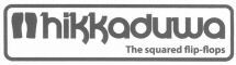 hikkaduwa The squared flip-flops