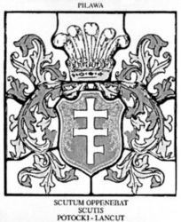 PILAWA SCUTUM OPPENEBAT SCUTIS POTOCKI-LANCUT