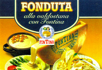 FONDUTA FONTINA alla valdostana con Fontina
