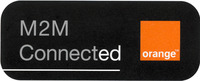 M2M Connected orange