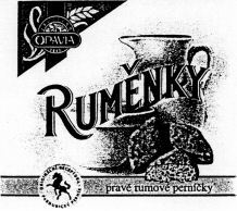 OPAVIA RUMENKY pravé rumové pernicky