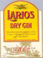 LARIOS DRY GIN