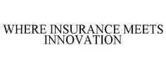 WHERE INSURANCE MEETS INNOVATION