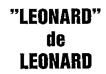 LEONARD de LEONARD