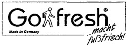 Go fresh ...macht fußfrisch!