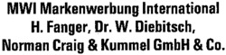 MWI Markenwerbung International H. Fanger, Dr. W. Diebitsch, Norman Craig & Kummel GmbH & Co.