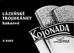 LAZENSKÉ TROJHRANKY kakaové KOLONÁDA Luxus