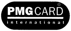 PMG CARD international