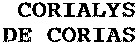 CORIALYS DE CORIAS
