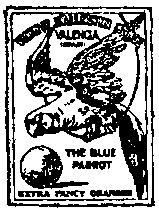 THE BLUE PARROT