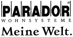 PARADOR WOHNSYSTEME Meine Welt.