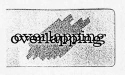overlapping