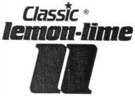 Classic lemon-lime
