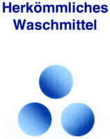 Herkömmliches Waschmittel