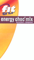 fit FOR FUN energy choc' mix SCHOKO+ORANGE