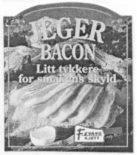 JEGER BACON Litt tykkere for smakens skyld