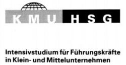 K M U  H S G Intensivstudium für Führungskräfte in Klein- und Mittelunternehmen