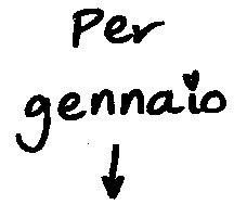 Per gennaio