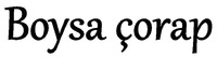 Boysa çorap