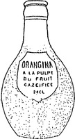 ORANGINA A LA PULPE DU FRUIT GAZEIFIEE 24CL