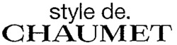 style de. CHAUMET
