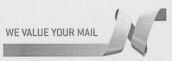 WE VALUE YOUR MAIL